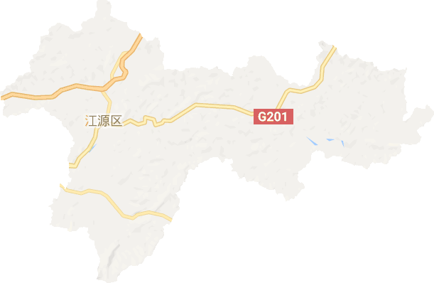 江源區(qū)電子地圖