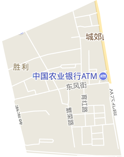 東風街道電子地圖