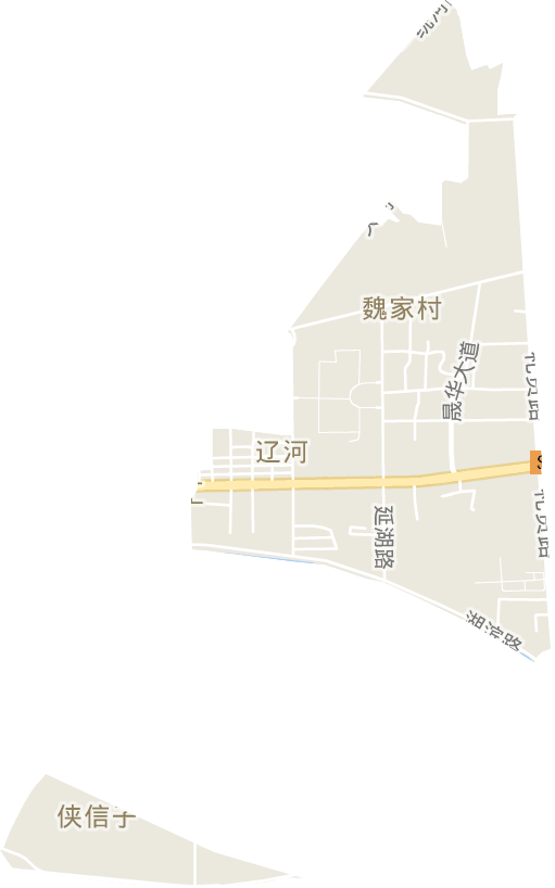 遼河街道電子地圖
