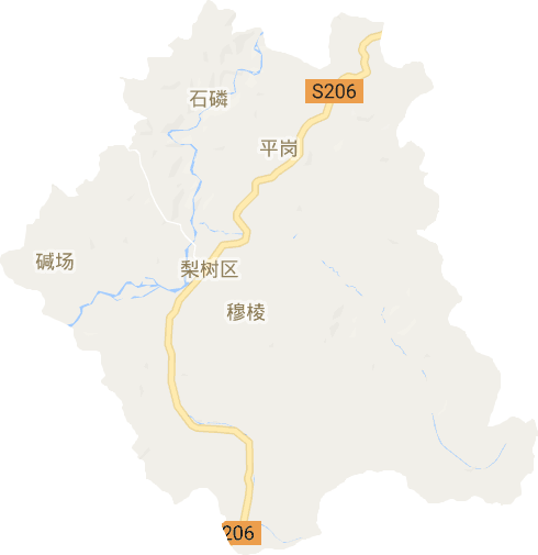 梨樹區(qū)電子地圖