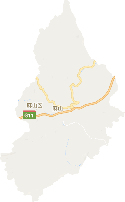 麻山區電子地圖