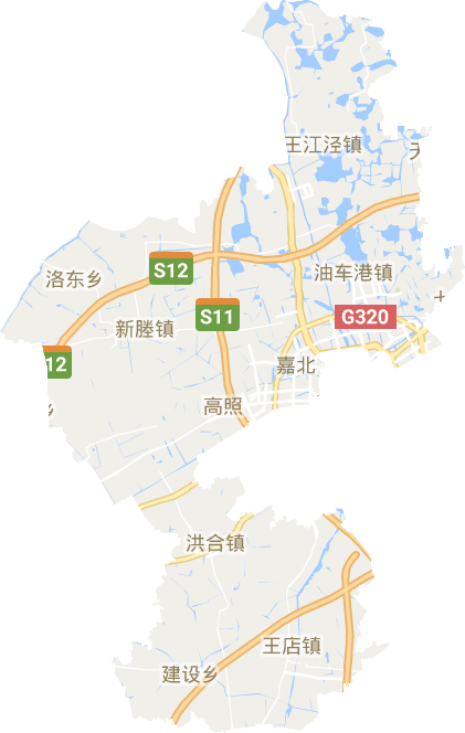 秀洲區(qū)電子地圖