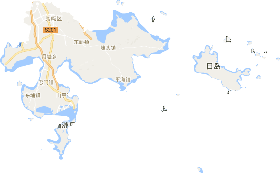秀嶼區(qū)電子地圖