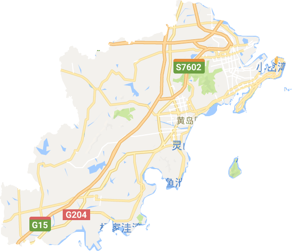 黃島區電子地圖