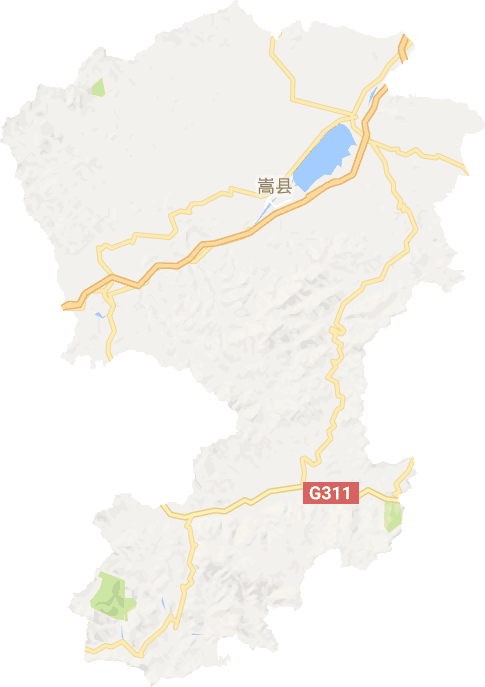 嵩縣電子地圖