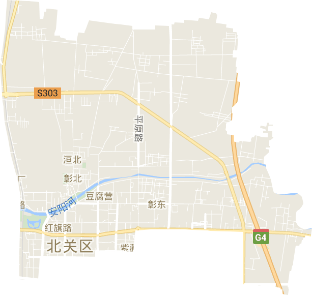 北關(guān)區(qū)電子地圖