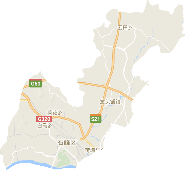石峰區電子地圖