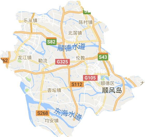順德區(qū)電子地圖