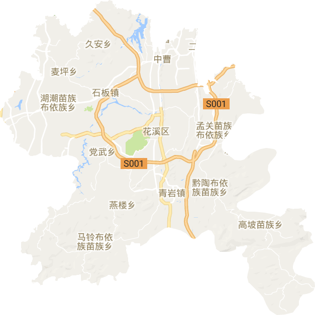 花溪區電子地圖