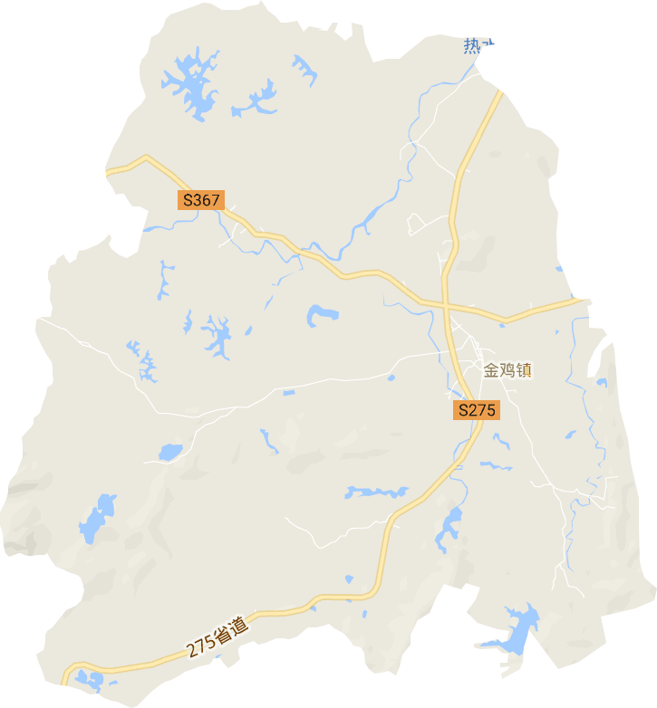 金雞鎮電子地圖