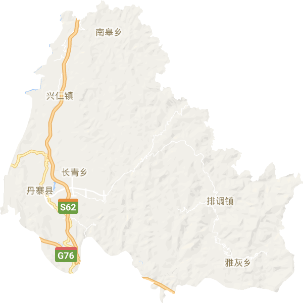 丹寨縣電子地圖
