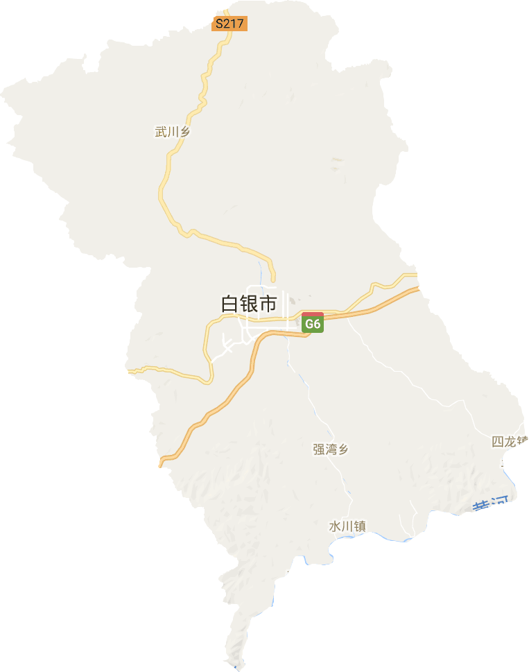 白銀區電子地圖