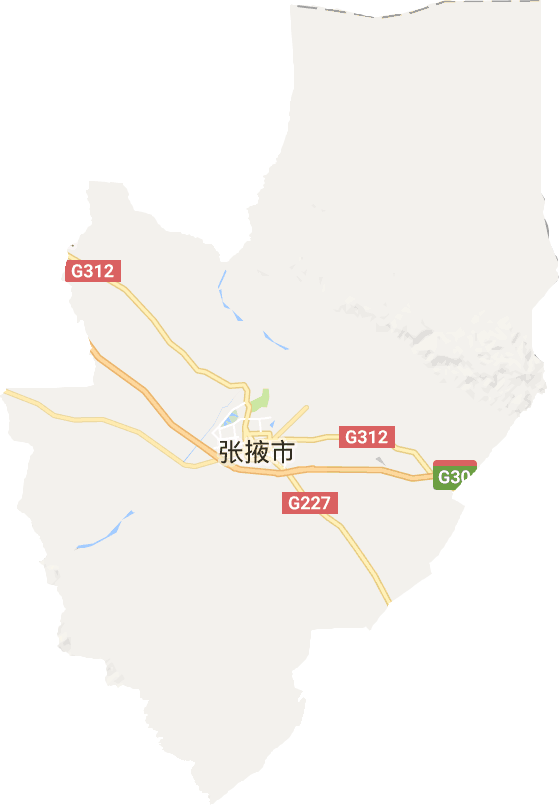甘州區電子地圖