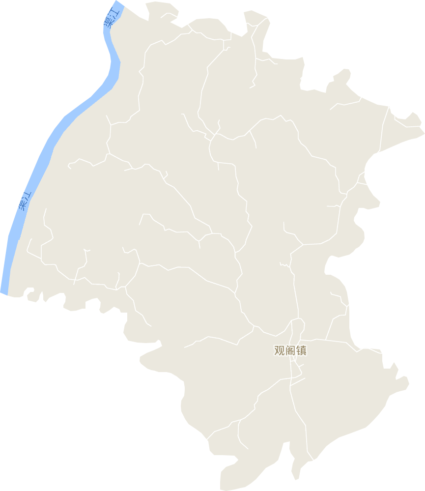 觀閣鎮電子地圖