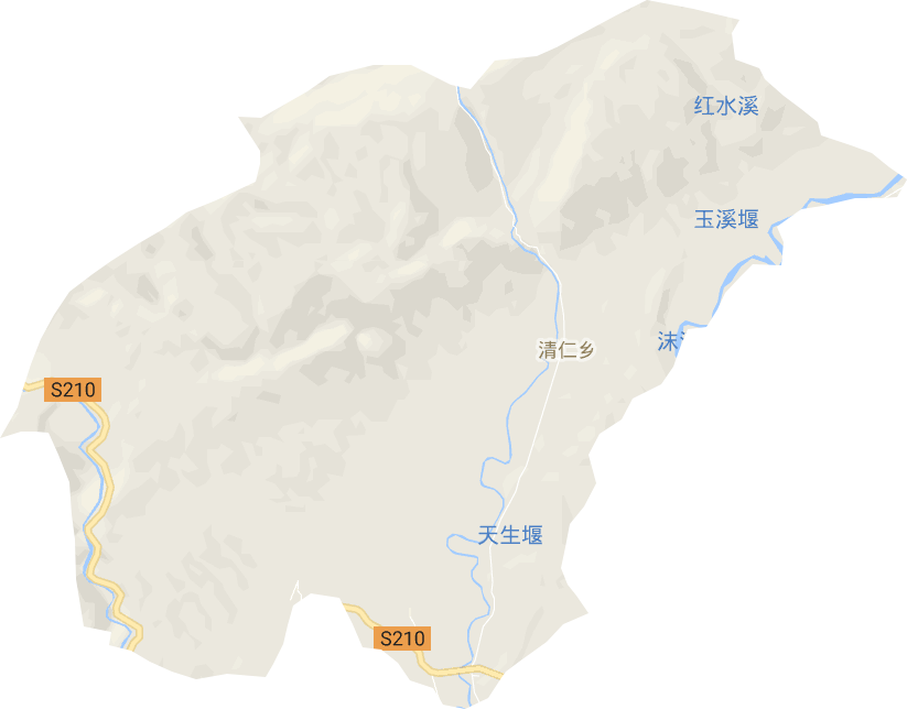 清仁鄉電子地圖