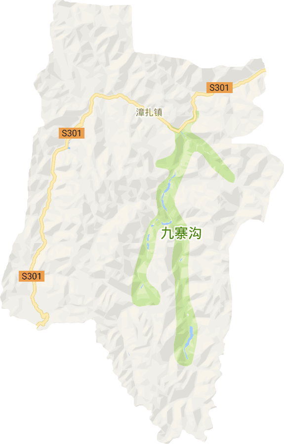 漳扎鎮電子地圖