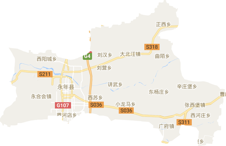 永年區(qū)電子地圖