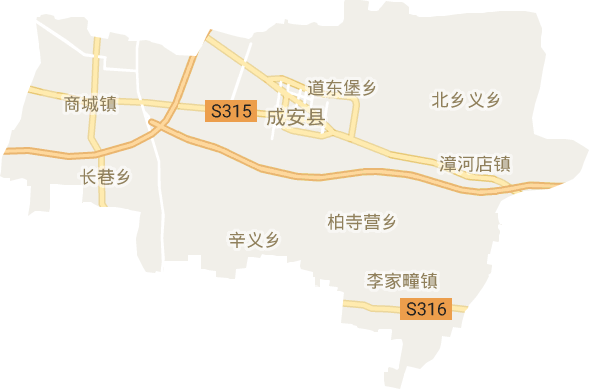 成安縣電子地圖