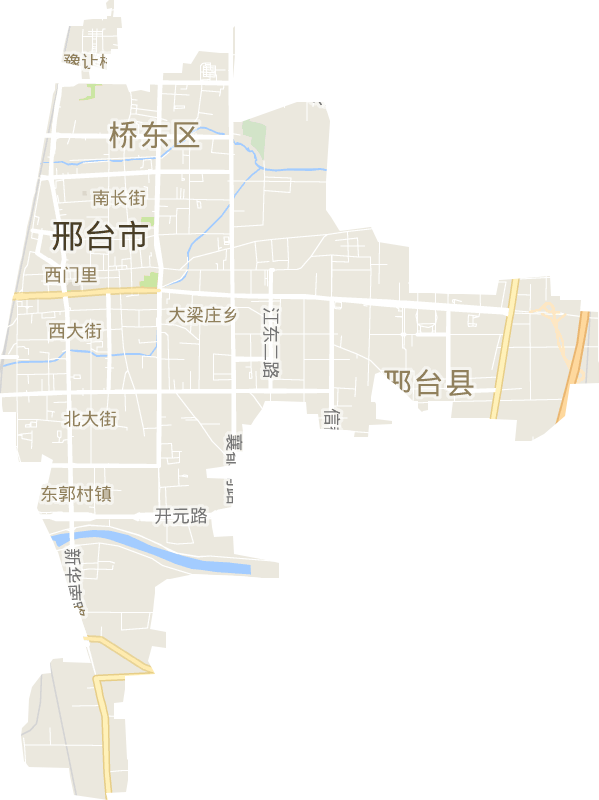 橋東區(qū)電子地圖
