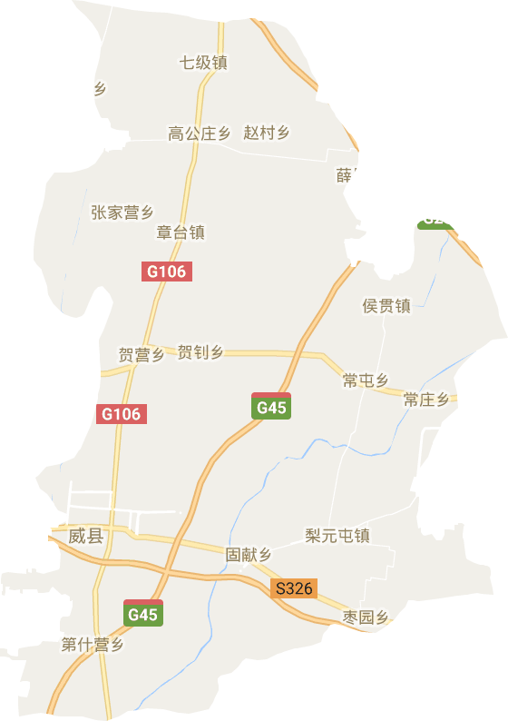 威縣電子地圖