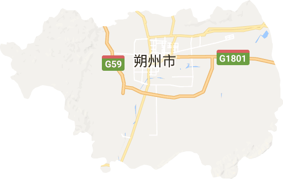 朔城區電子地圖