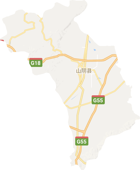 山陰縣電子地圖
