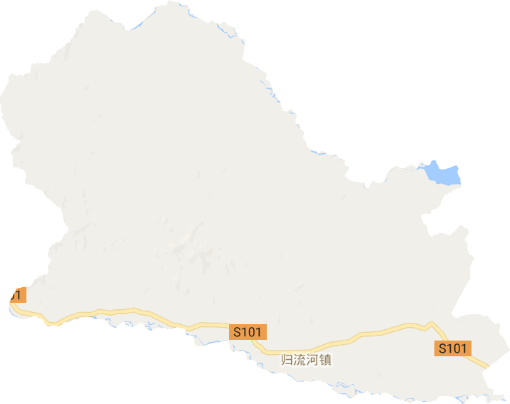 歸流河鎮電子地圖