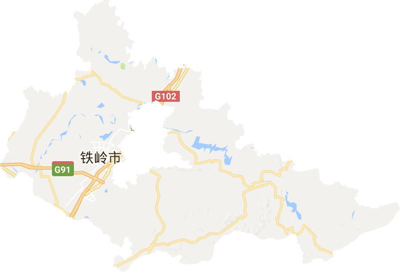 鐵嶺縣電子地圖