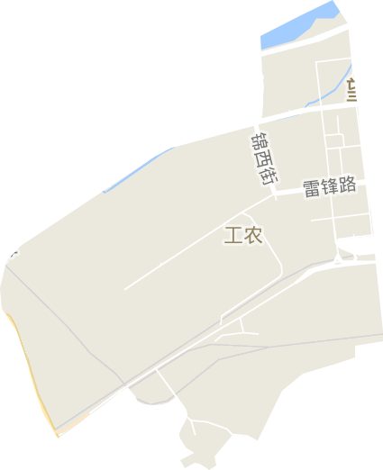 工農街道電子地圖