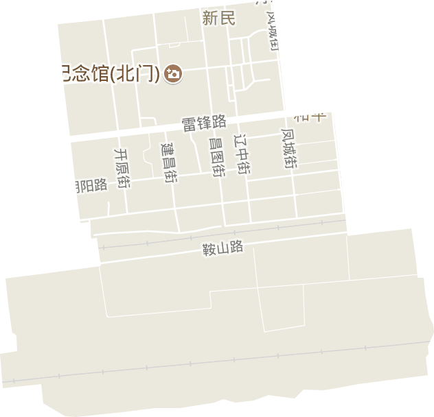 和平街道電子地圖