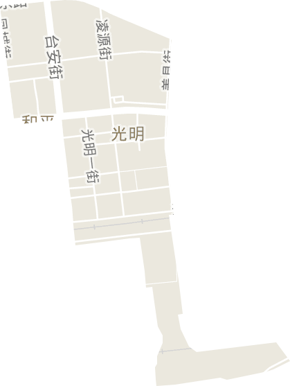 光明街道電子地圖