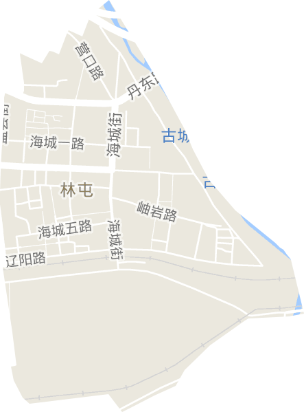 樸屯街道電子地圖