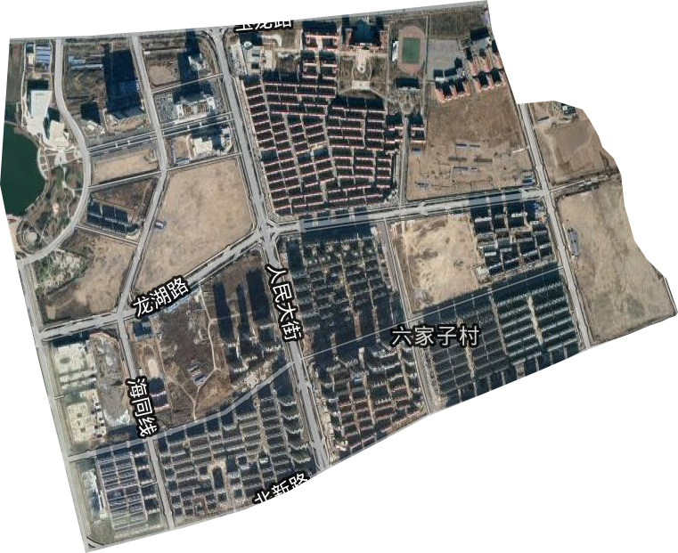 六家子管委會衛星圖