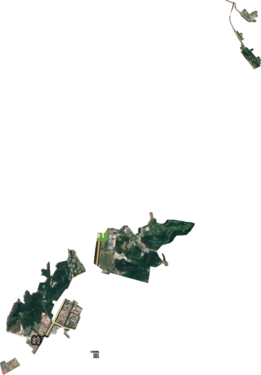 嶺東街道衛星圖