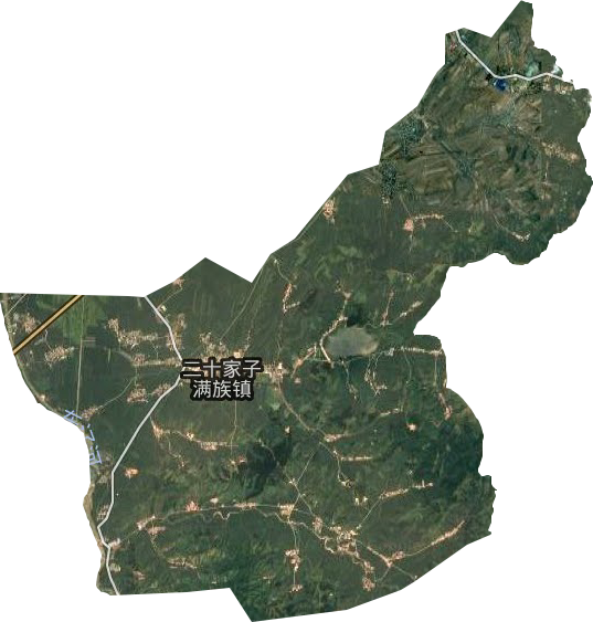 二十家子鎮衛星圖