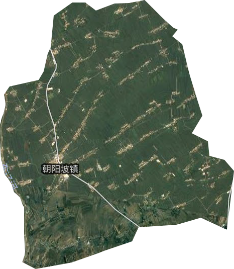 朝陽坡鎮(zhèn)衛(wèi)星圖