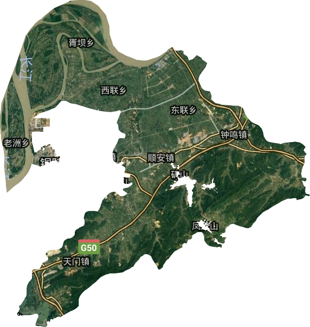 義安區(qū)衛(wèi)星圖