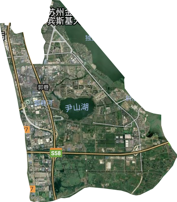 郭巷街道衛星圖