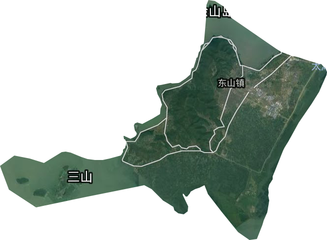 東山鎮衛星圖
