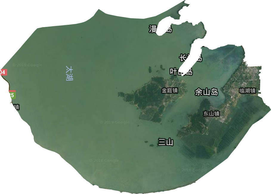 臨湖鎮衛星圖