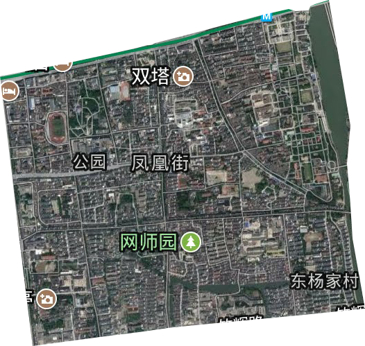 雙塔街道衛(wèi)星圖