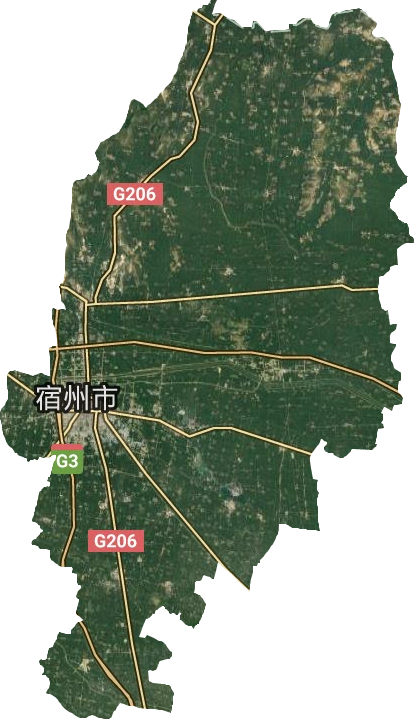 埇橋區衛星圖