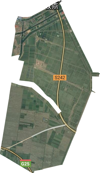 青口鹽場衛星圖