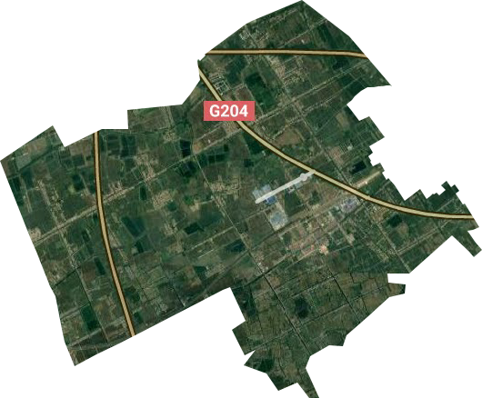 岡中街道衛星圖