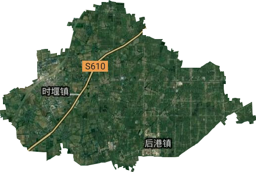 時(shí)堰鎮(zhèn)衛(wèi)星圖