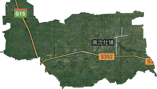 南沈灶鎮衛星圖