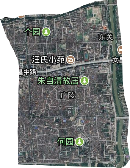 東關街道衛星圖