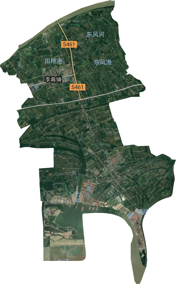 李典鎮衛星圖