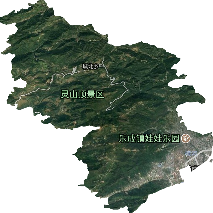 樂成街道衛星圖
