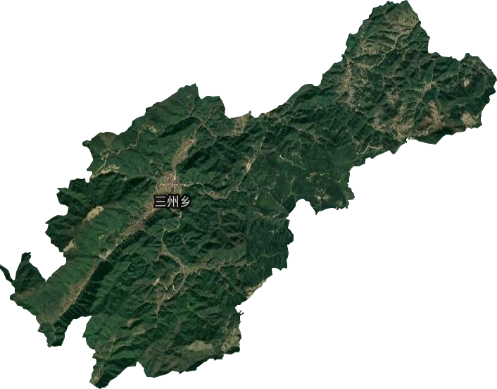 三州鄉衛星圖